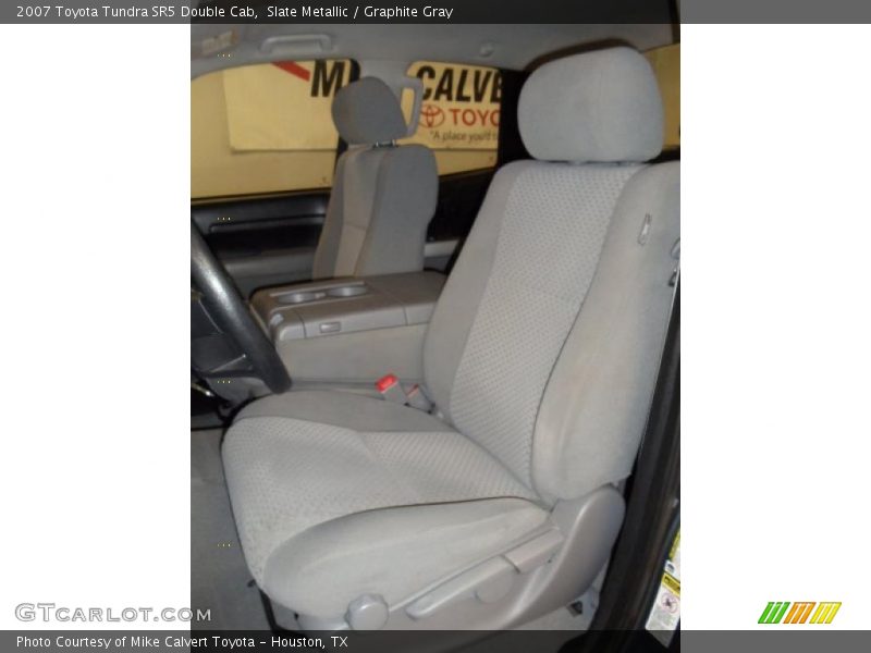 Slate Metallic / Graphite Gray 2007 Toyota Tundra SR5 Double Cab