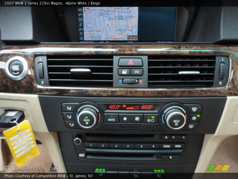 Alpine White / Beige 2007 BMW 3 Series 328xi Wagon