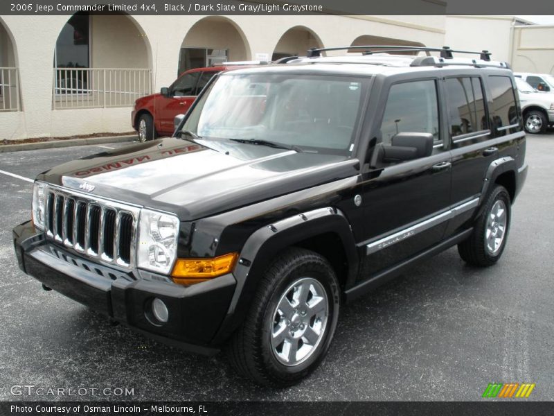 Black / Dark Slate Gray/Light Graystone 2006 Jeep Commander Limited 4x4