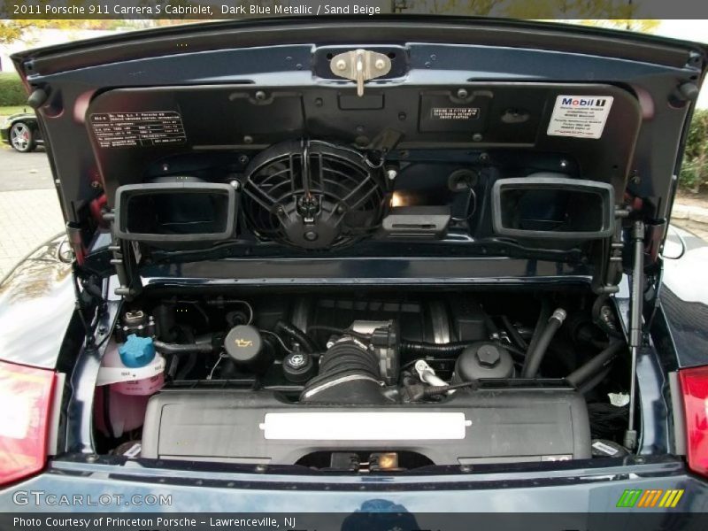  2011 911 Carrera S Cabriolet Engine - 3.8 Liter DFI DOHC 24-Valve VarioCam Flat 6 Cylinder