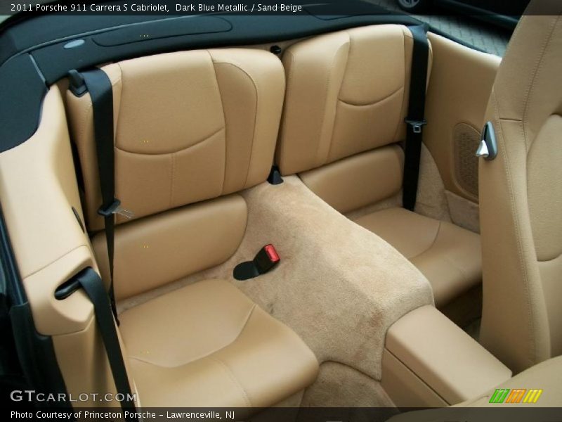  2011 911 Carrera S Cabriolet Sand Beige Interior