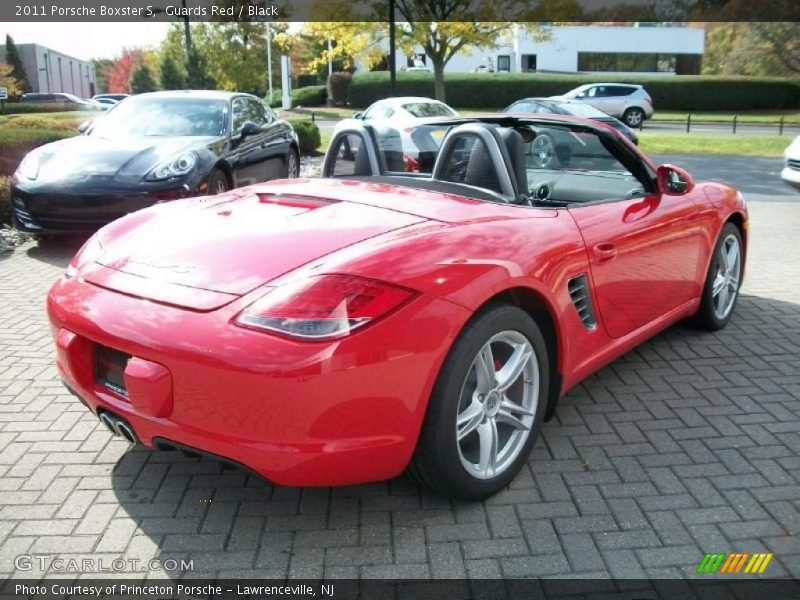 Guards Red / Black 2011 Porsche Boxster S
