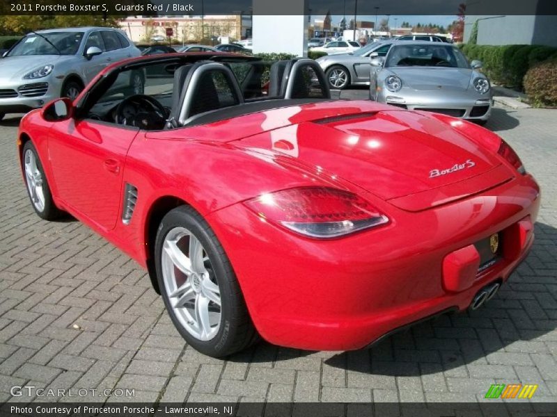 Guards Red / Black 2011 Porsche Boxster S