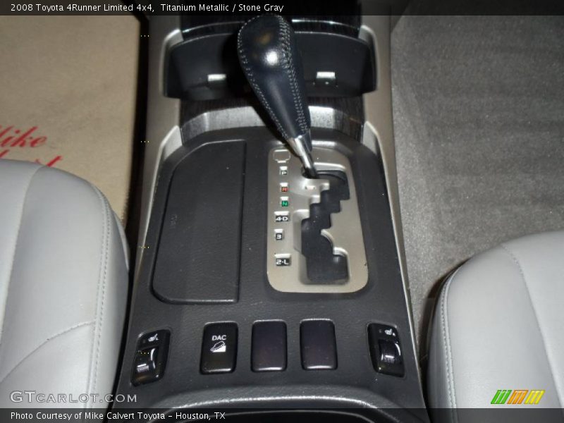 2008 4Runner Limited 4x4 5 Speed Automatic Shifter