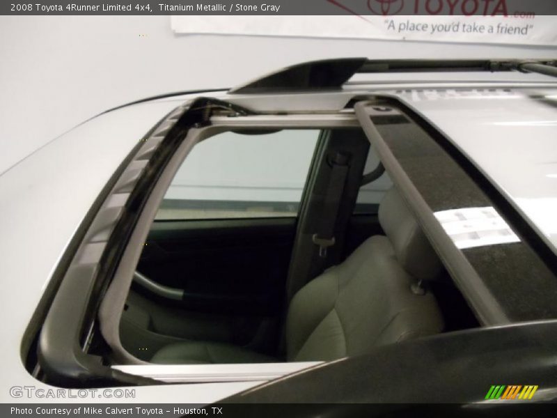 Sunroof of 2008 4Runner Limited 4x4