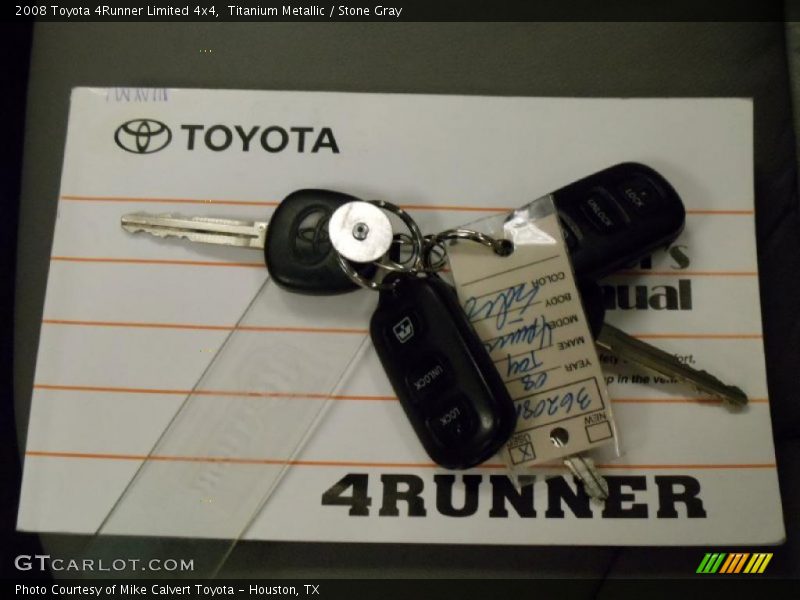 Titanium Metallic / Stone Gray 2008 Toyota 4Runner Limited 4x4