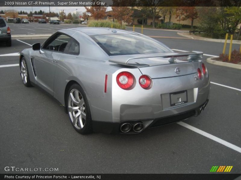 Super Silver Metallic / Gray 2009 Nissan GT-R Premium