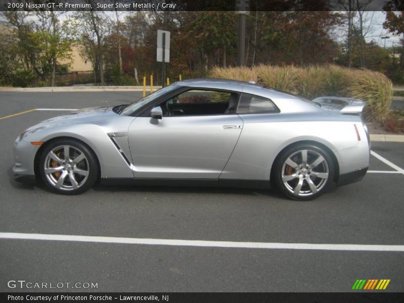 Super Silver Metallic / Gray 2009 Nissan GT-R Premium