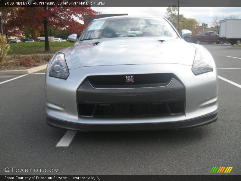 Super Silver Metallic / Gray 2009 Nissan GT-R Premium