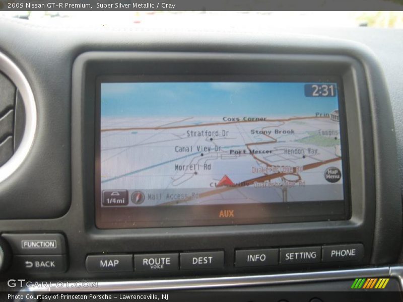 Navigation of 2009 GT-R Premium