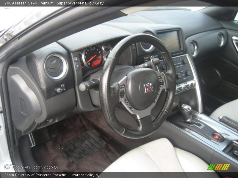 Gray Interior - 2009 GT-R Premium 