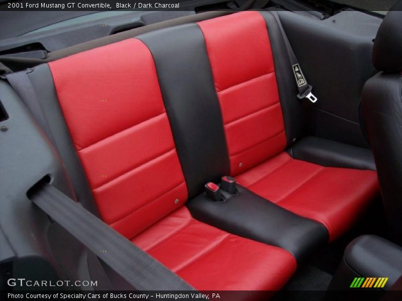Black / Dark Charcoal 2001 Ford Mustang GT Convertible