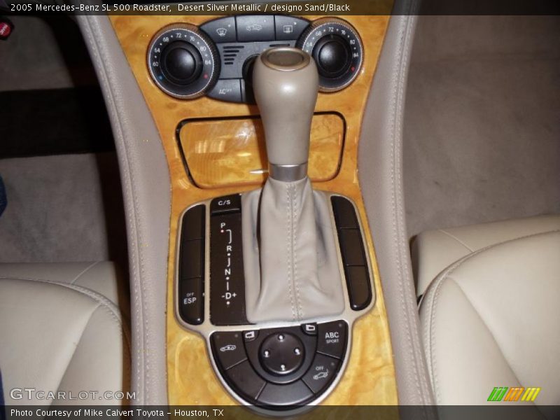  2005 SL 500 Roadster 7 Speed Automatic Shifter