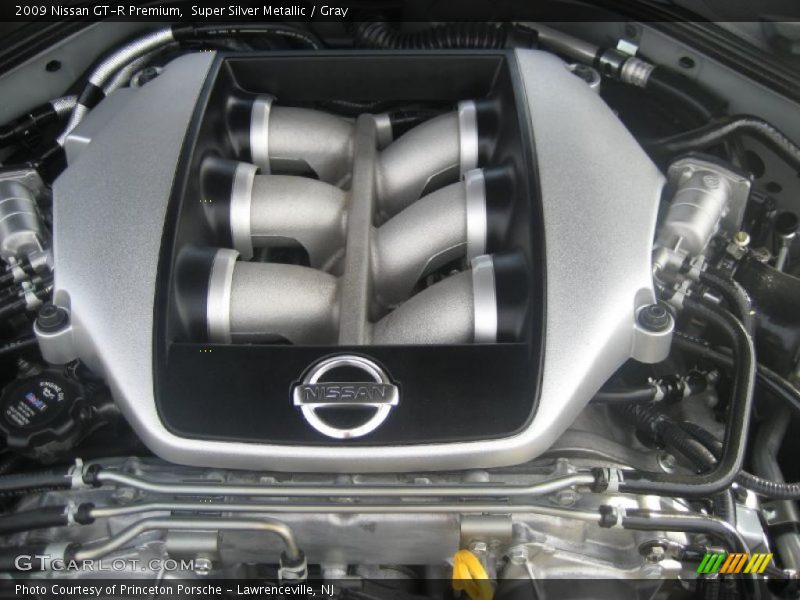 Super Silver Metallic / Gray 2009 Nissan GT-R Premium