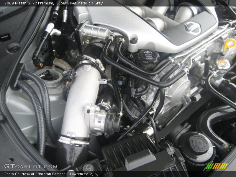 Super Silver Metallic / Gray 2009 Nissan GT-R Premium