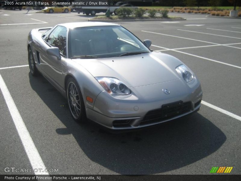 Silverstone Metallic / Onyx Black 2005 Acura NSX T Targa