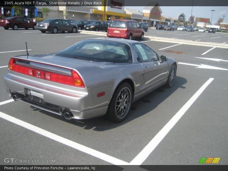 Silverstone Metallic / Onyx Black 2005 Acura NSX T Targa