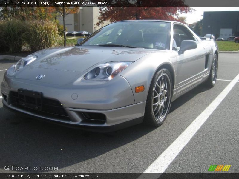 Silverstone Metallic / Onyx Black 2005 Acura NSX T Targa