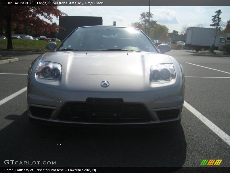 Silverstone Metallic / Onyx Black 2005 Acura NSX T Targa