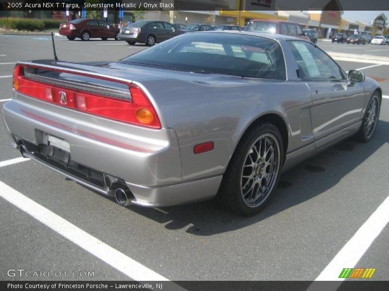 Silverstone Metallic / Onyx Black 2005 Acura NSX T Targa