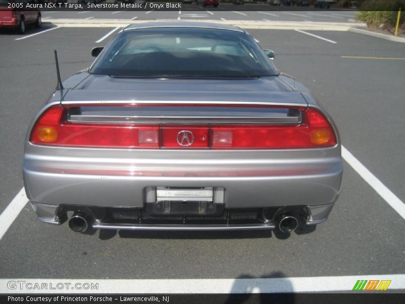 Silverstone Metallic / Onyx Black 2005 Acura NSX T Targa