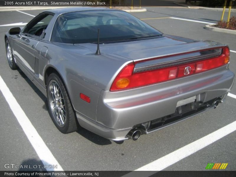 Silverstone Metallic / Onyx Black 2005 Acura NSX T Targa