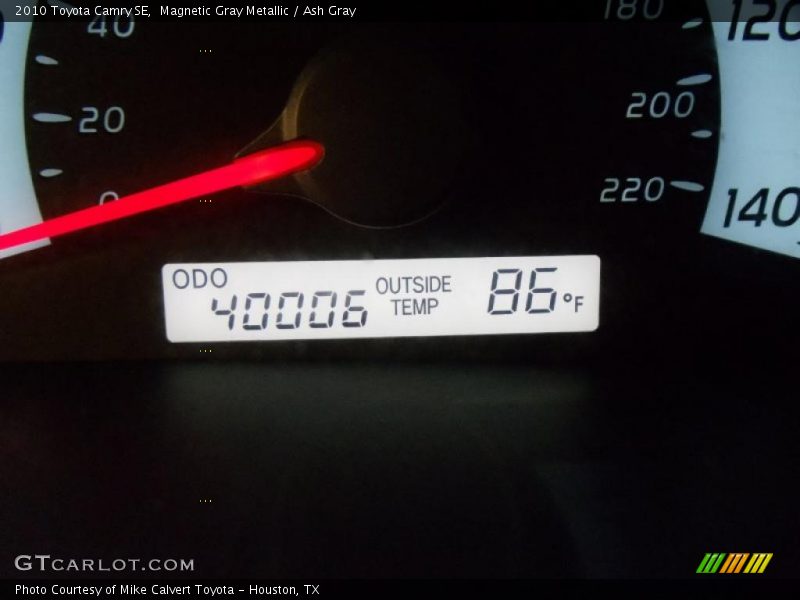 Magnetic Gray Metallic / Ash Gray 2010 Toyota Camry SE