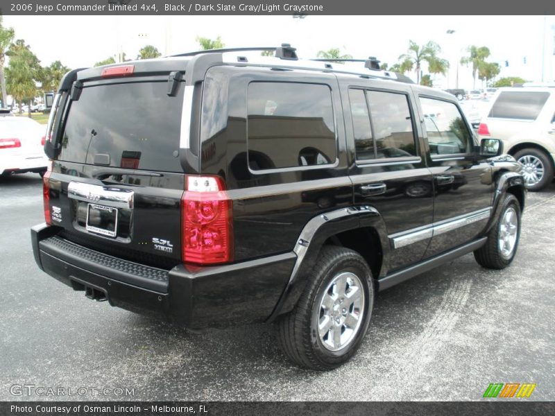 Black / Dark Slate Gray/Light Graystone 2006 Jeep Commander Limited 4x4