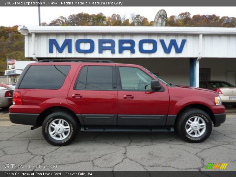 Redfire Metallic / Medium Flint Grey 2006 Ford Expedition XLT 4x4