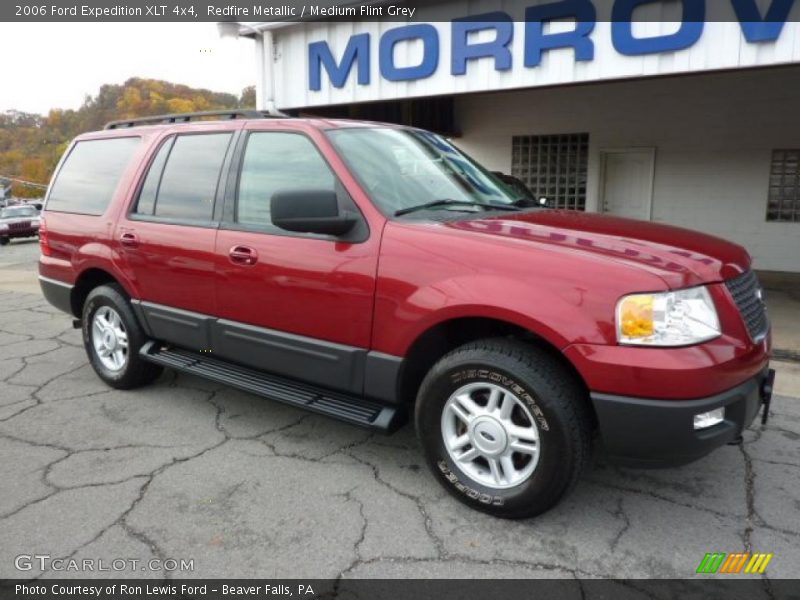 Redfire Metallic / Medium Flint Grey 2006 Ford Expedition XLT 4x4