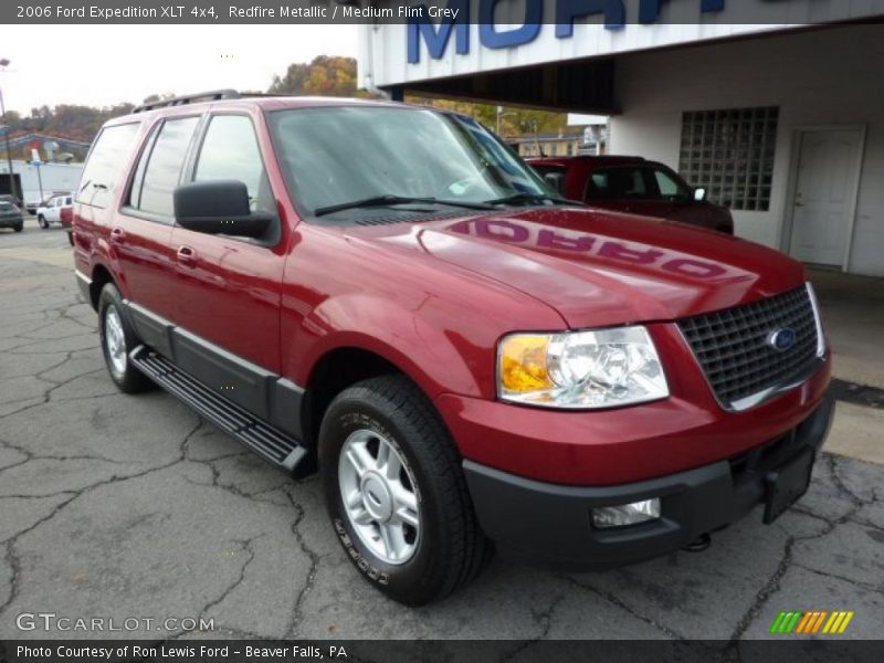 Redfire Metallic / Medium Flint Grey 2006 Ford Expedition XLT 4x4