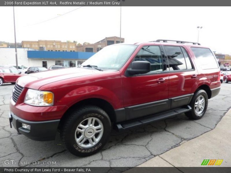 Redfire Metallic / Medium Flint Grey 2006 Ford Expedition XLT 4x4