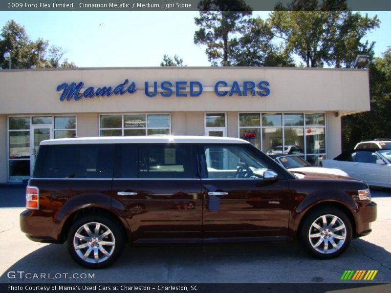 Cinnamon Metallic / Medium Light Stone 2009 Ford Flex Limited
