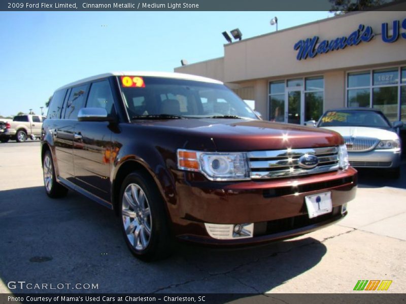 Cinnamon Metallic / Medium Light Stone 2009 Ford Flex Limited