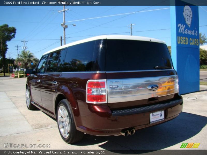Cinnamon Metallic / Medium Light Stone 2009 Ford Flex Limited