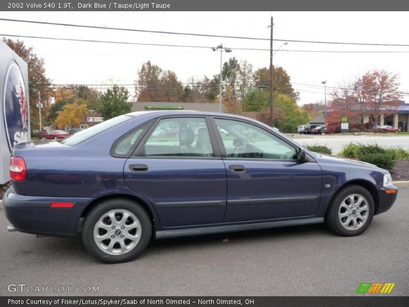 Dark Blue / Taupe/Light Taupe 2002 Volvo S40 1.9T
