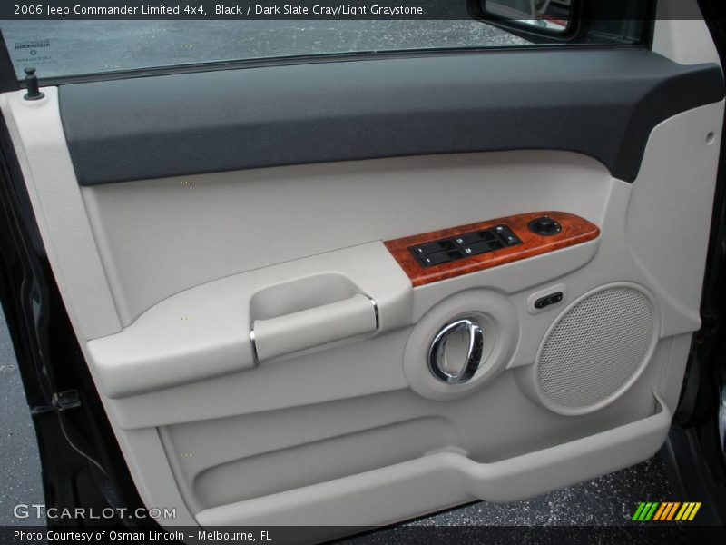Black / Dark Slate Gray/Light Graystone 2006 Jeep Commander Limited 4x4