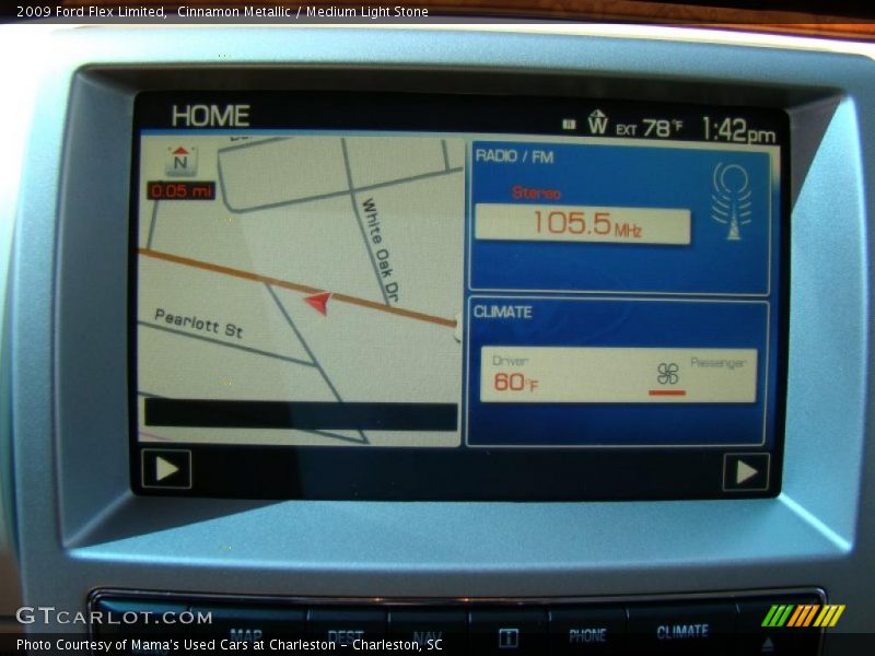 Navigation of 2009 Flex Limited