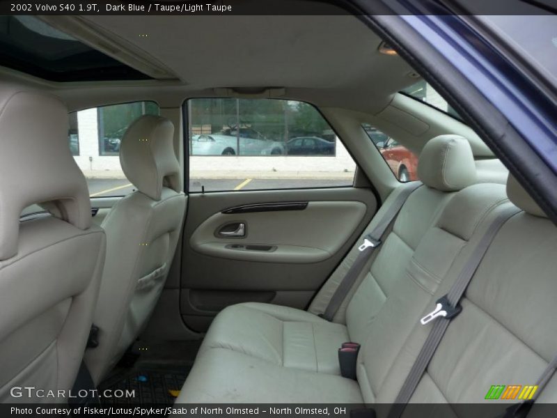  2002 S40 1.9T Taupe/Light Taupe Interior