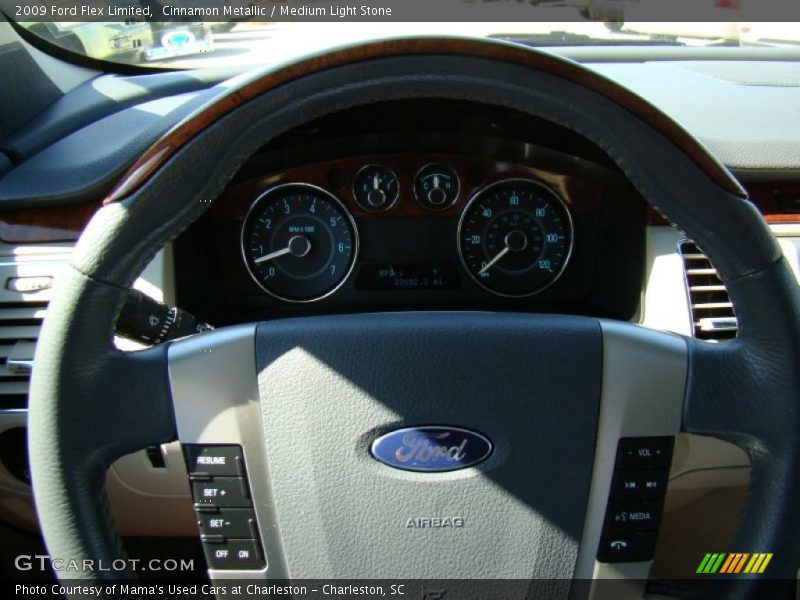 Cinnamon Metallic / Medium Light Stone 2009 Ford Flex Limited