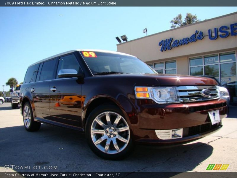 Cinnamon Metallic / Medium Light Stone 2009 Ford Flex Limited