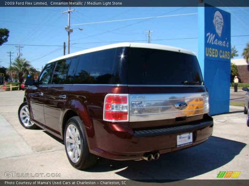 Cinnamon Metallic / Medium Light Stone 2009 Ford Flex Limited