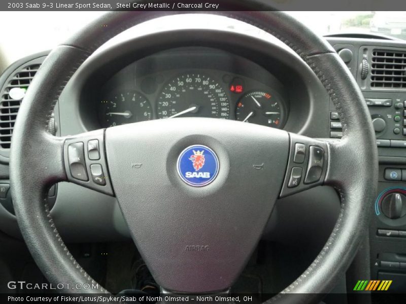  2003 9-3 Linear Sport Sedan Steering Wheel
