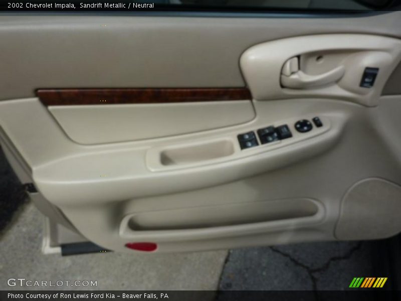 Door Panel of 2002 Impala 