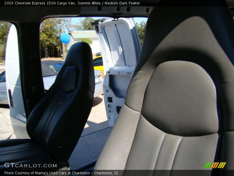 Summit White / Medium Dark Pewter 2003 Chevrolet Express 1500 Cargo Van