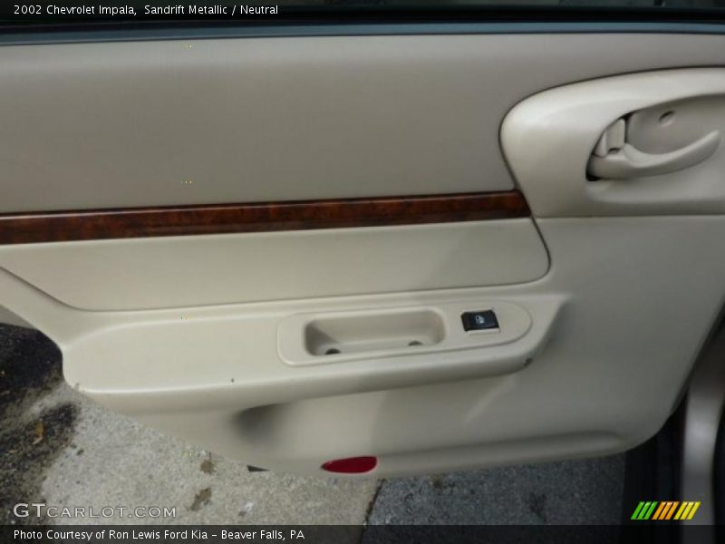 Door Panel of 2002 Impala 