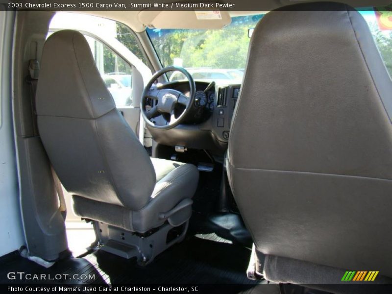 Summit White / Medium Dark Pewter 2003 Chevrolet Express 1500 Cargo Van