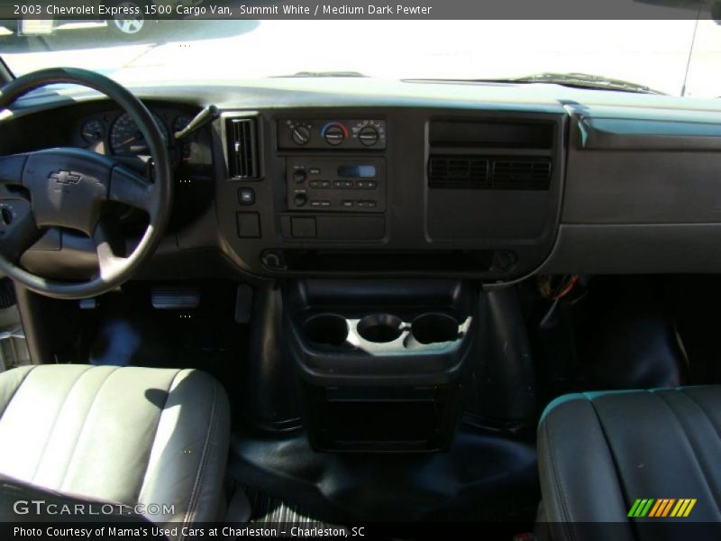 Summit White / Medium Dark Pewter 2003 Chevrolet Express 1500 Cargo Van