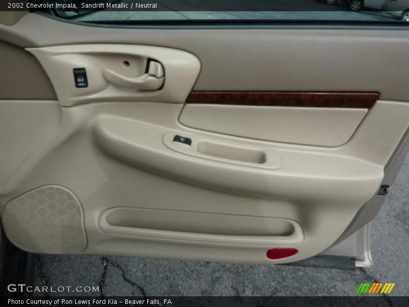 Door Panel of 2002 Impala 