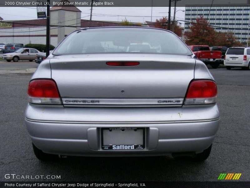Bright Silver Metallic / Agate Black 2000 Chrysler Cirrus LXi